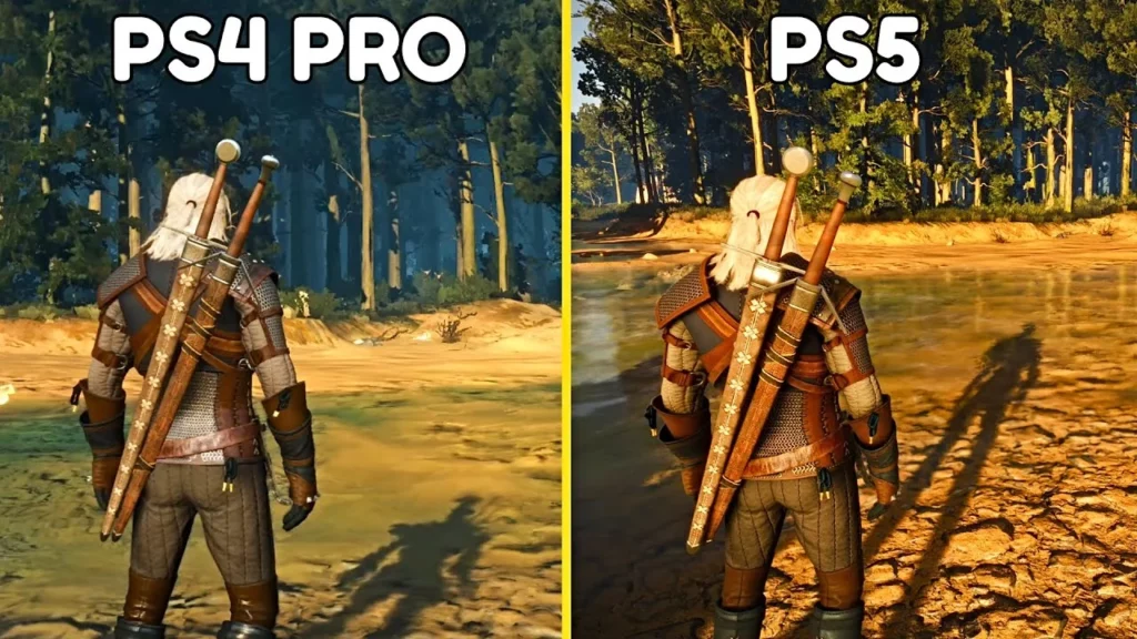 witcher 3 PS4 abd PS5