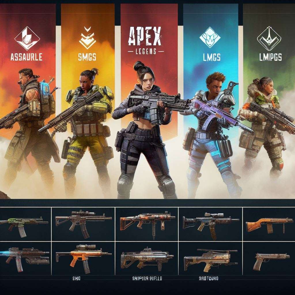 Apex Legends weapons