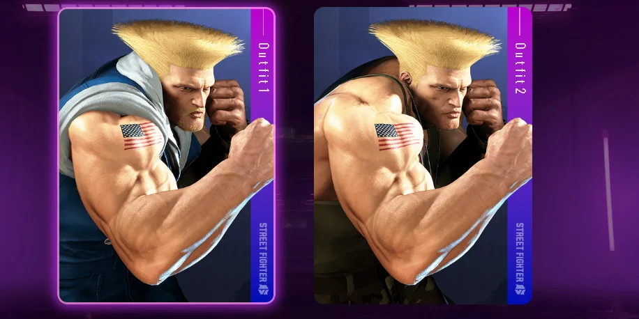 Guile SF6 character