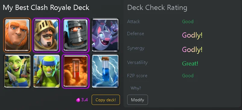 Giant Double best deck