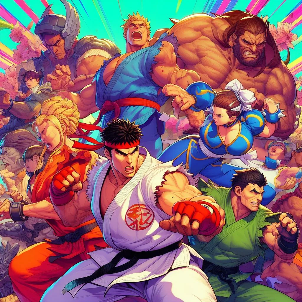 Street Fighter 6 characters and roaster