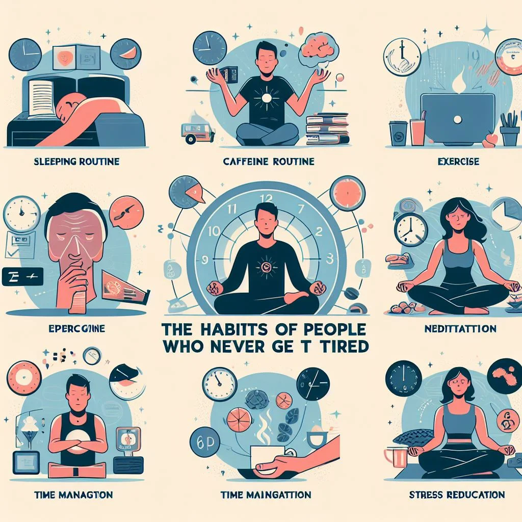  8 habits of people who never get tired