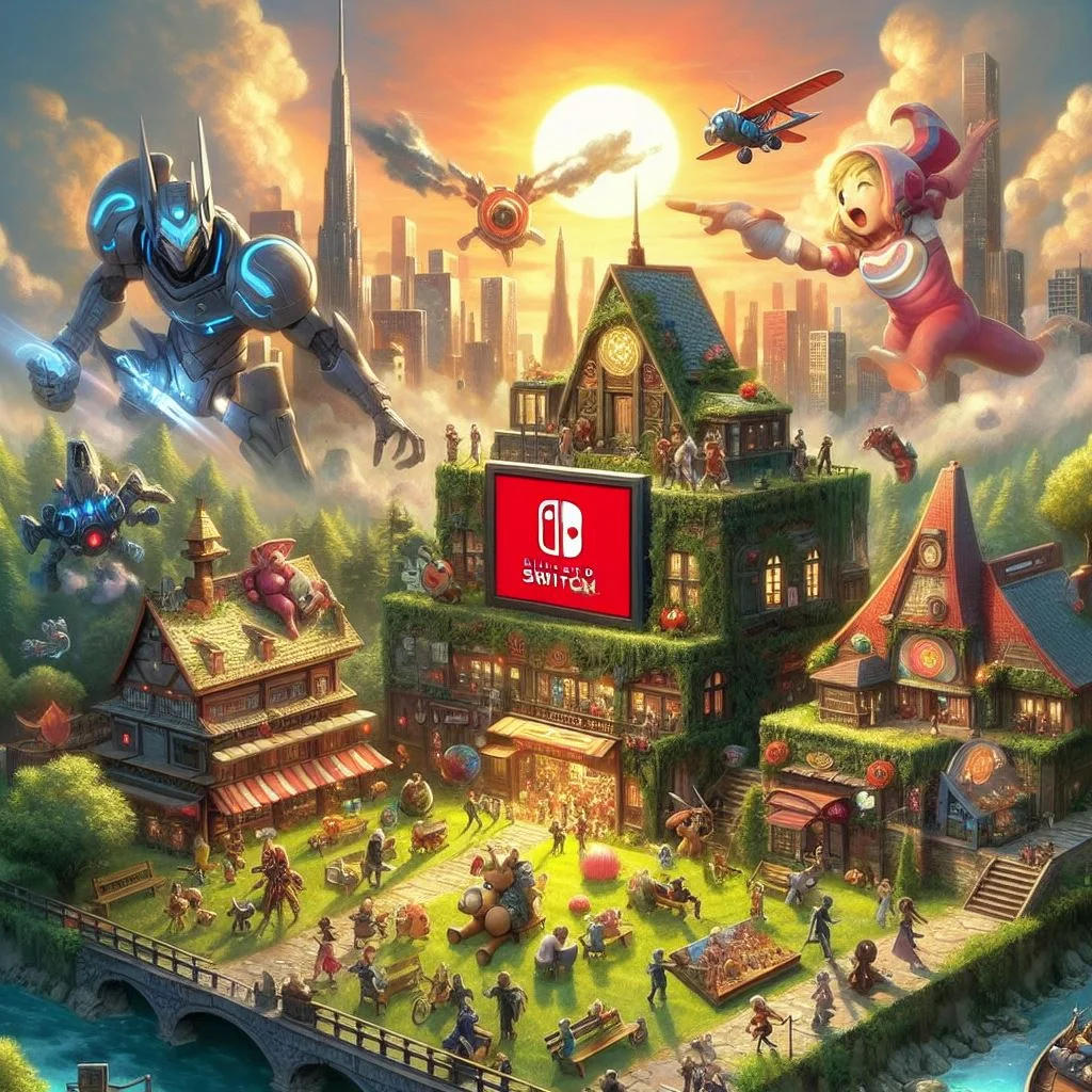 Nintendo Switch Games with largest size