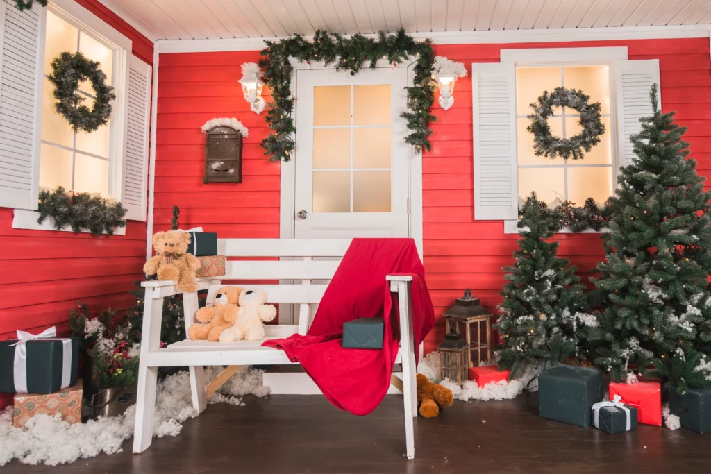 rustic Christmas home decor ideas 2023