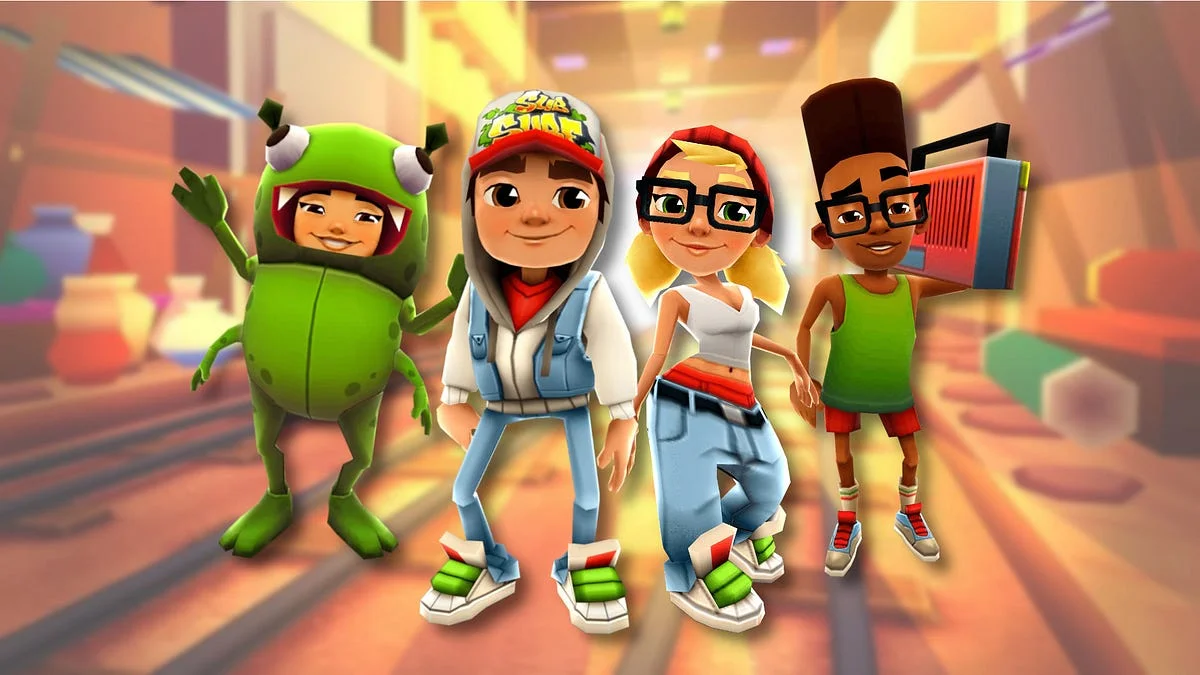 the Iconic Subway Surfers Characters