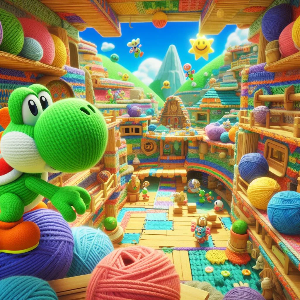 Yoshi's Crafted World