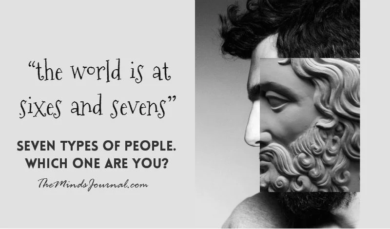 The Seven Types Of People In The World: A Poetic Reflection
