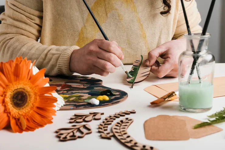 DIY Crafts and Art Projects treat yourself for care
