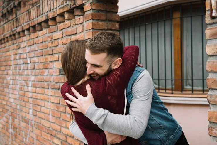 Men Also Need Hug to show love