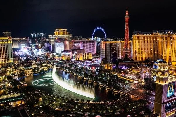 Las vegas - Also known as the world’s gambling capital.