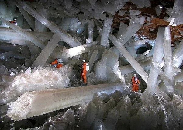 Giant Crystal Cave at Naica Mine, Mexico