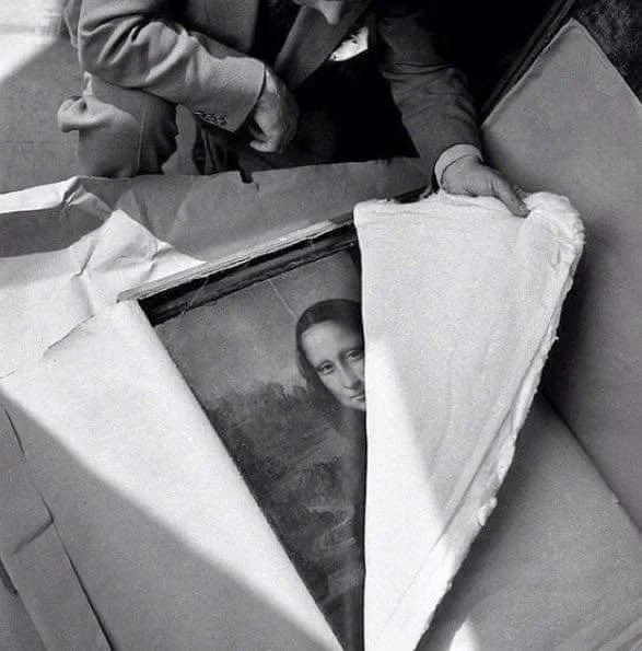 Discovering the Mona Lisa after WW2.