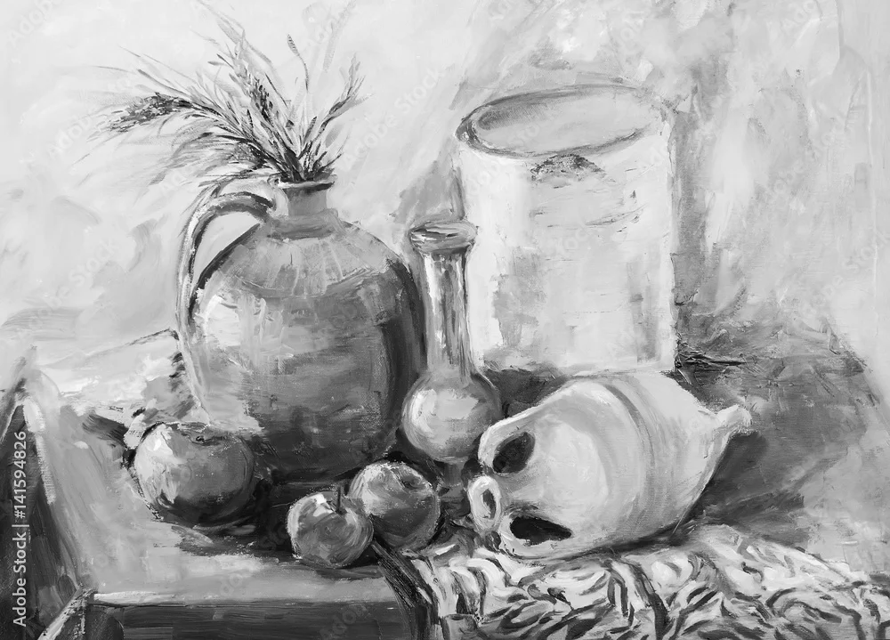 Drawing Still Life and Texture