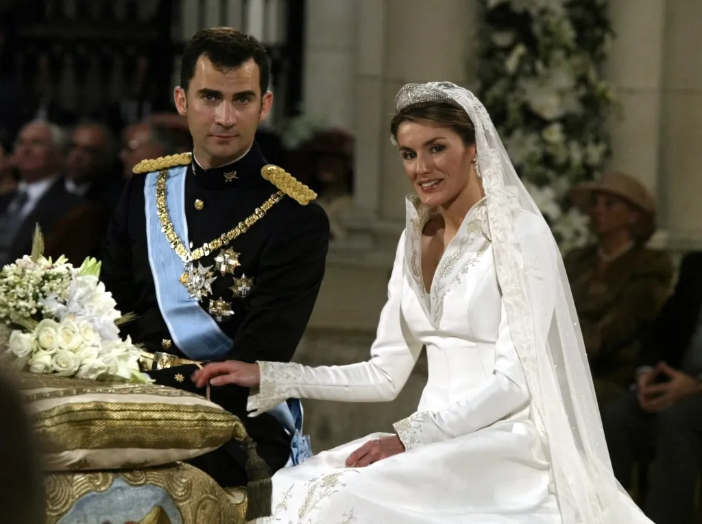 Prince Felipe of Spain and Letizia Ortiz Rocasolano weddings