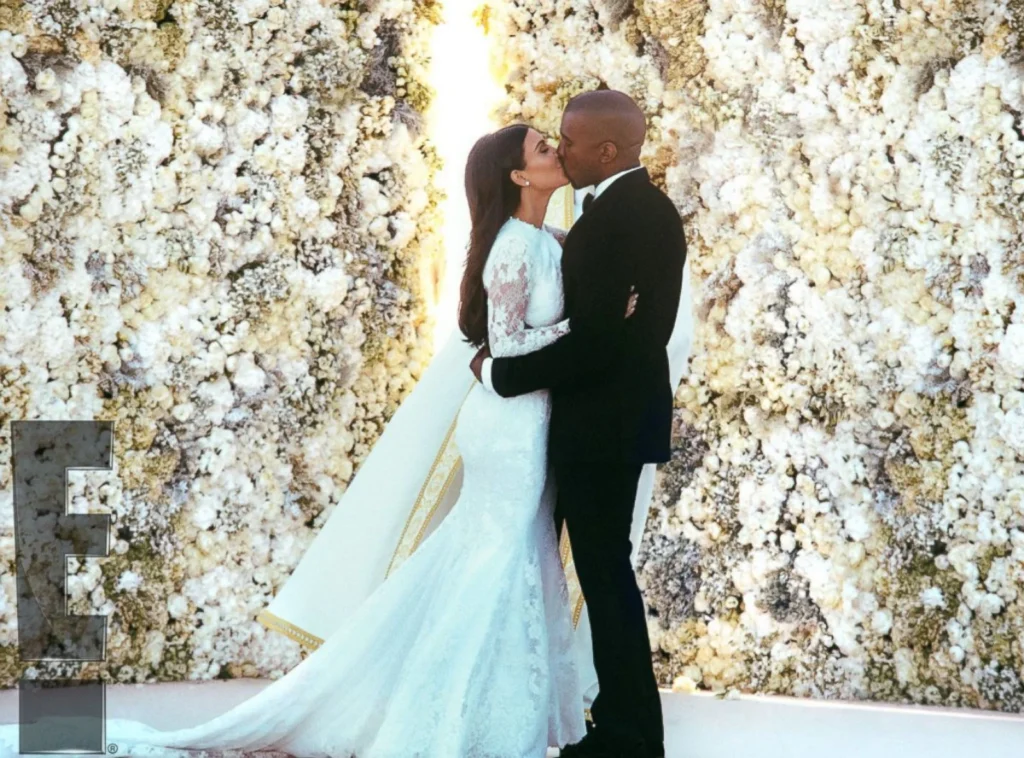 Kim Kardashian and Kanye West weddings