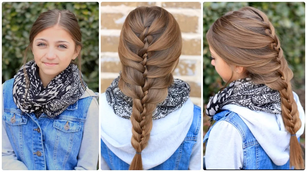 Braids and Updos for Cute, Feminine Looks