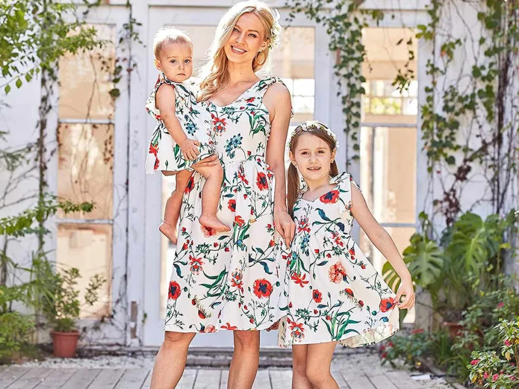 Floral Prints easter dress