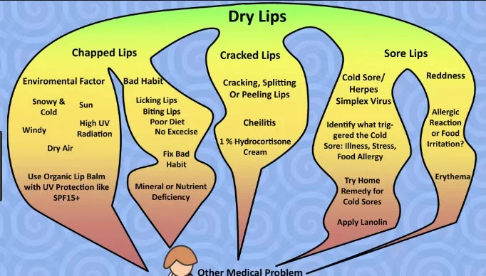 Causes of Chapped Lips