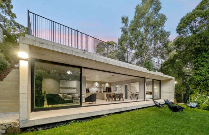 Modern underground home, South Australia, Australia