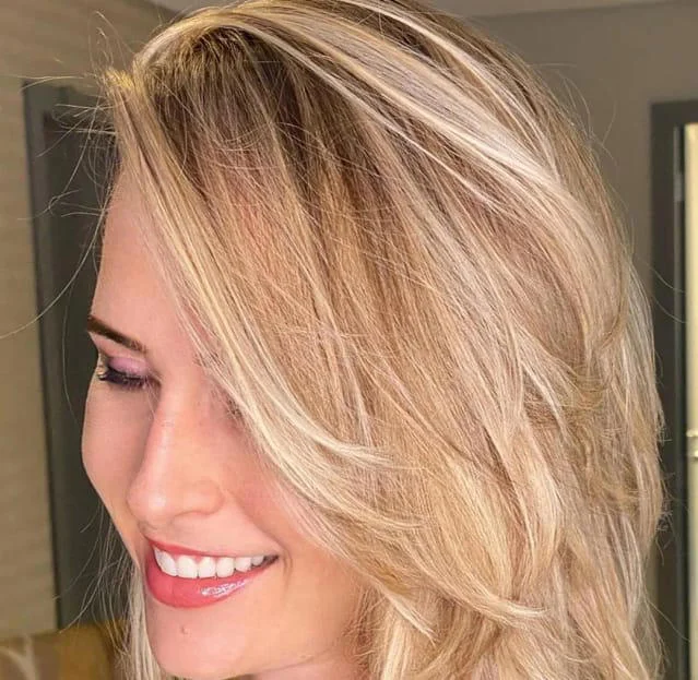 Edgy textured lob