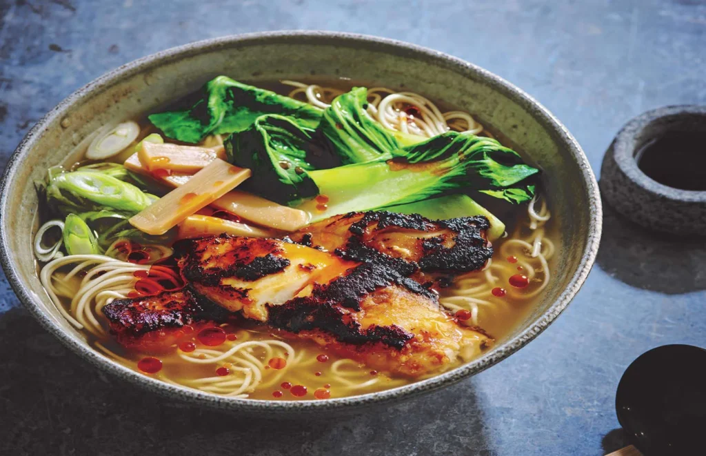 Miso cod ramen