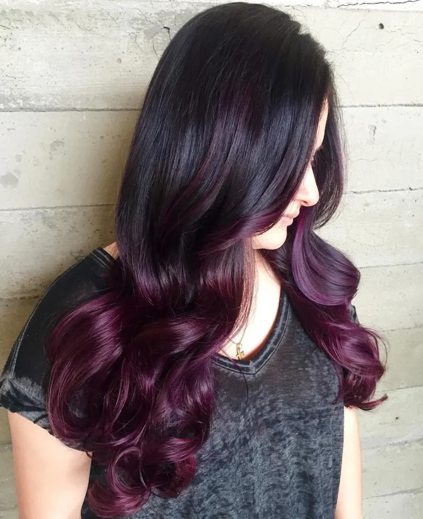 10. Purple Passion Ombre
