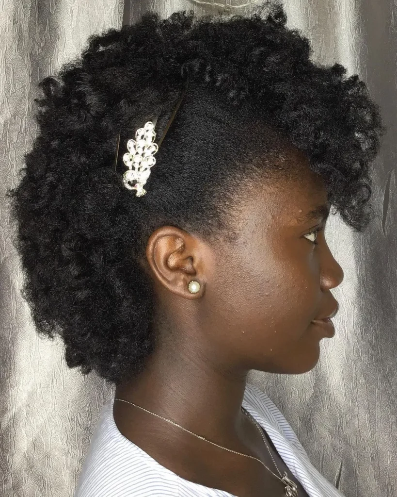 Gentle Afro Mullet Mohawk