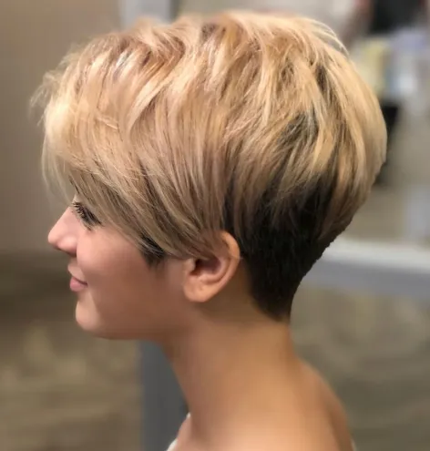 Cute Two-Tone Undercut