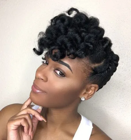 Side-Parted Two Chunky Twists