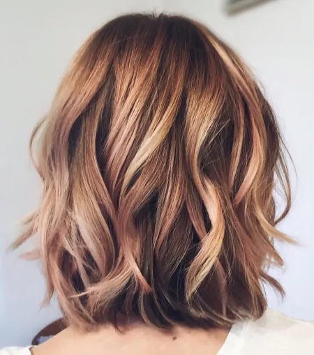 . Strawberry Blonde Bob