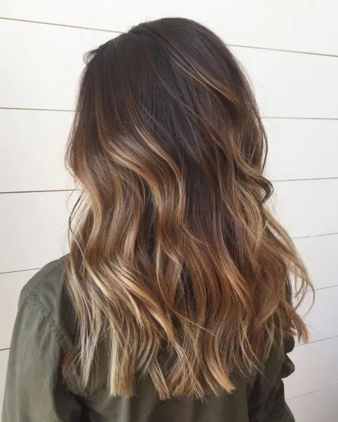 Warm Blonde Balayage