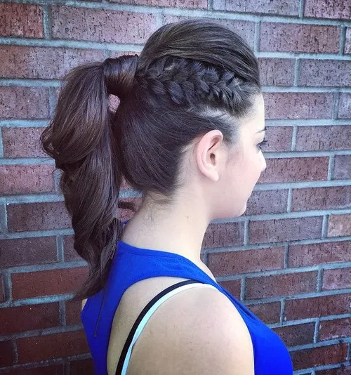 Unique Braided Up-Do