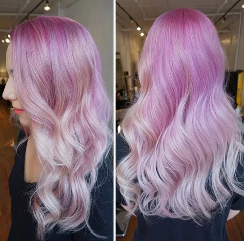 7. Perfect Pastel Pink Ombre Hair
