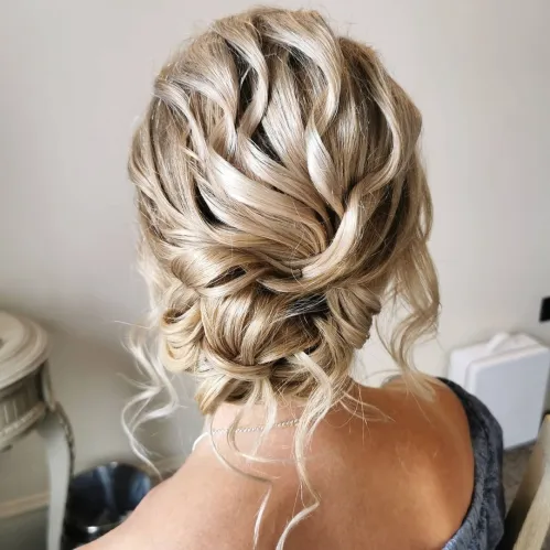 Intricately Twisted Bun