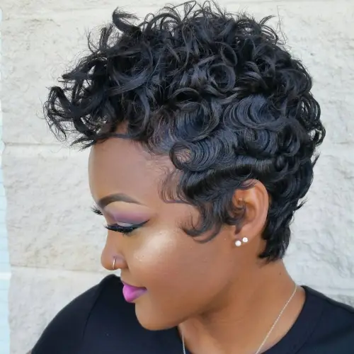 Finger Waves on Black Hair