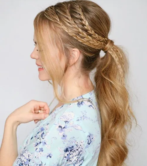 9. Triple Braid Style