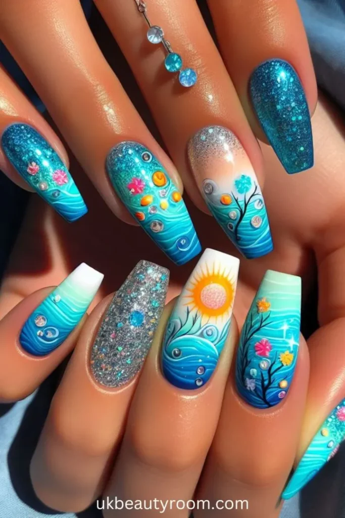 ocean nail