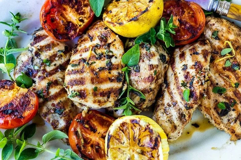 Grilled Lemon Herb Chicken