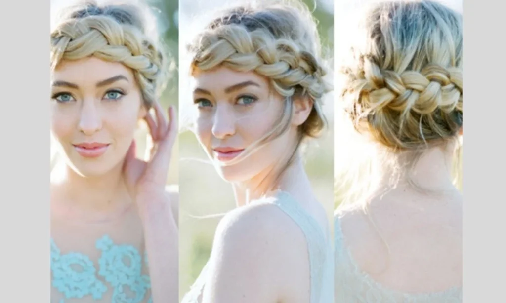 Braided Crown: Bohemian Beauty