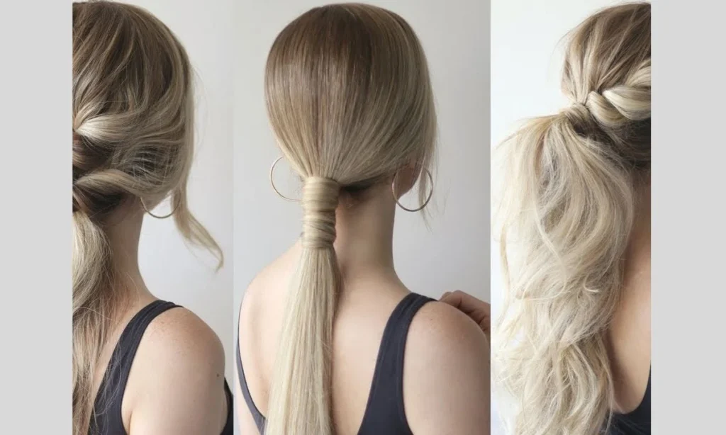 Sleek Low Ponytail