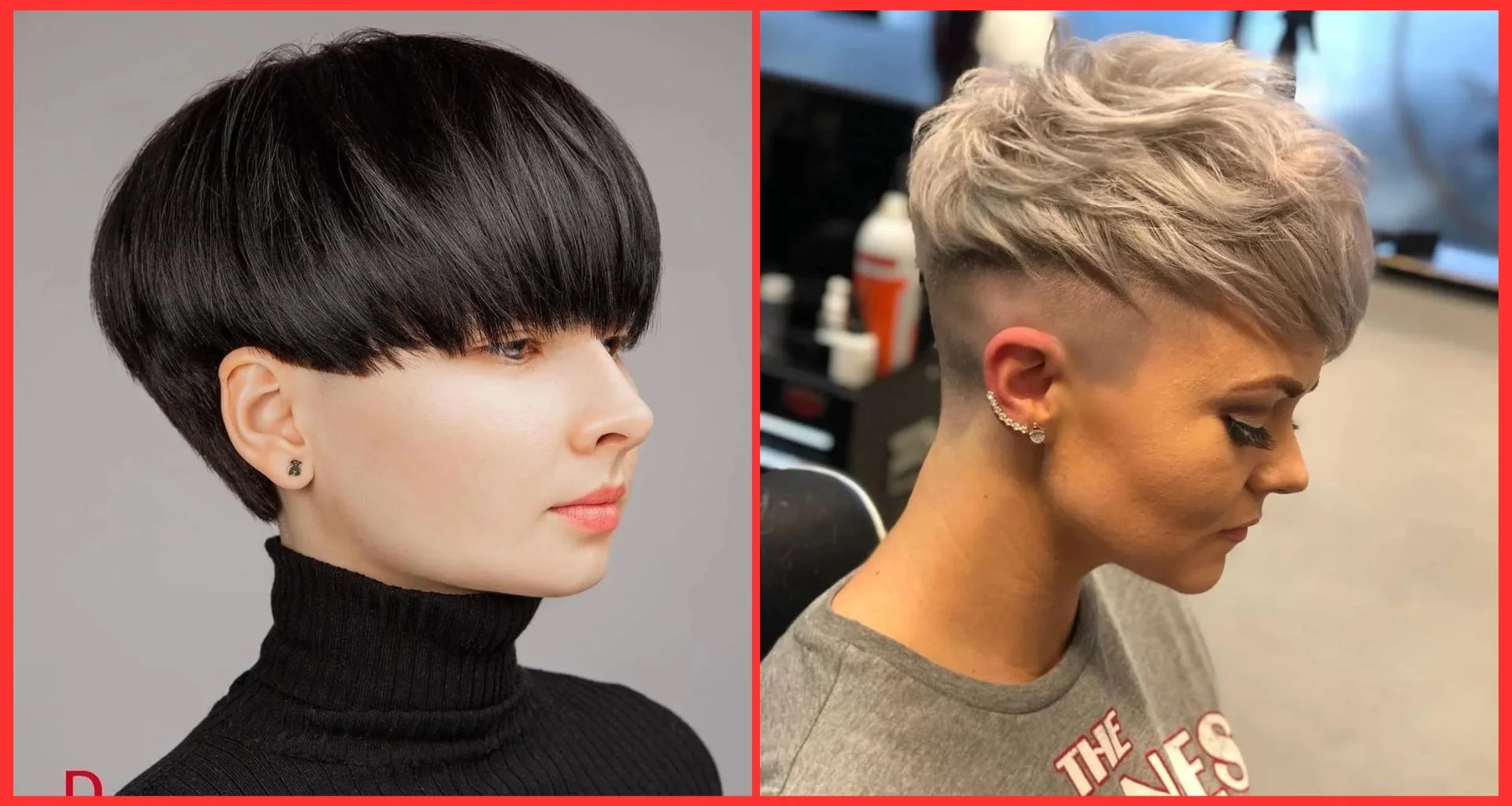 Fashionable Mushroom Haircut for Brunettes