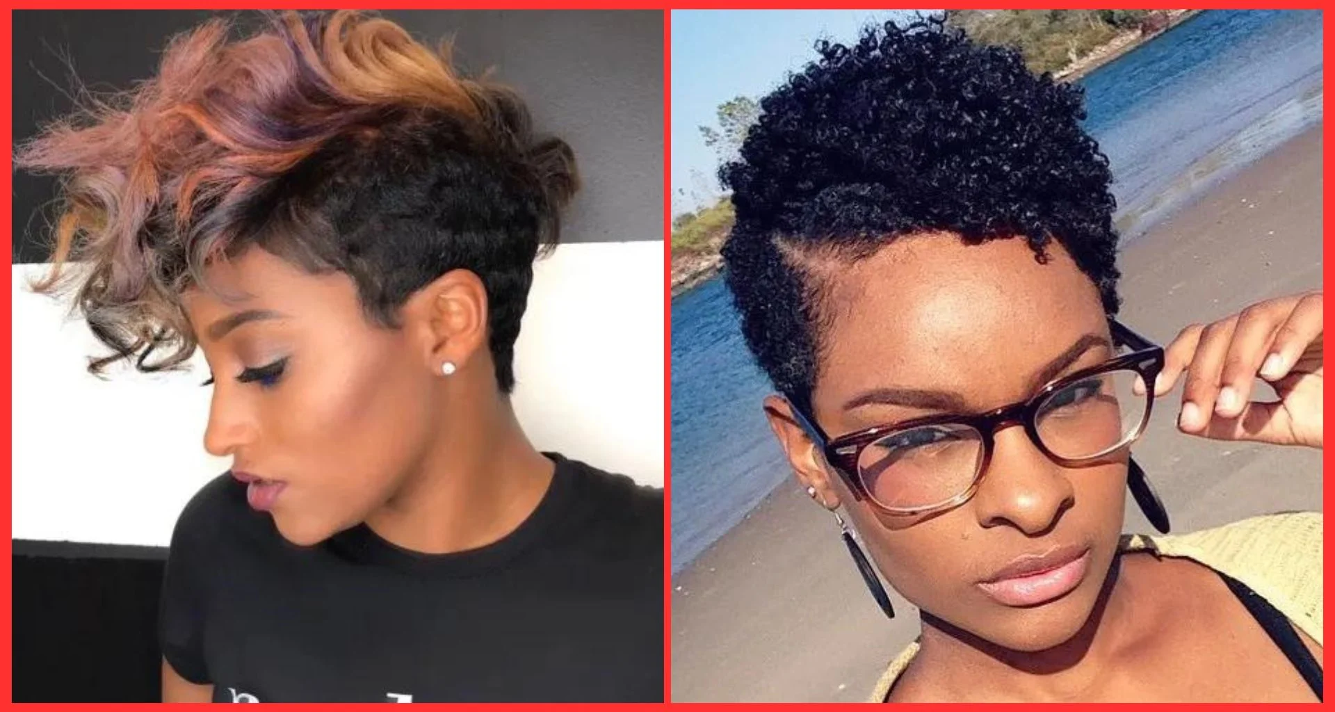 Pixie Short Black Hairstyles