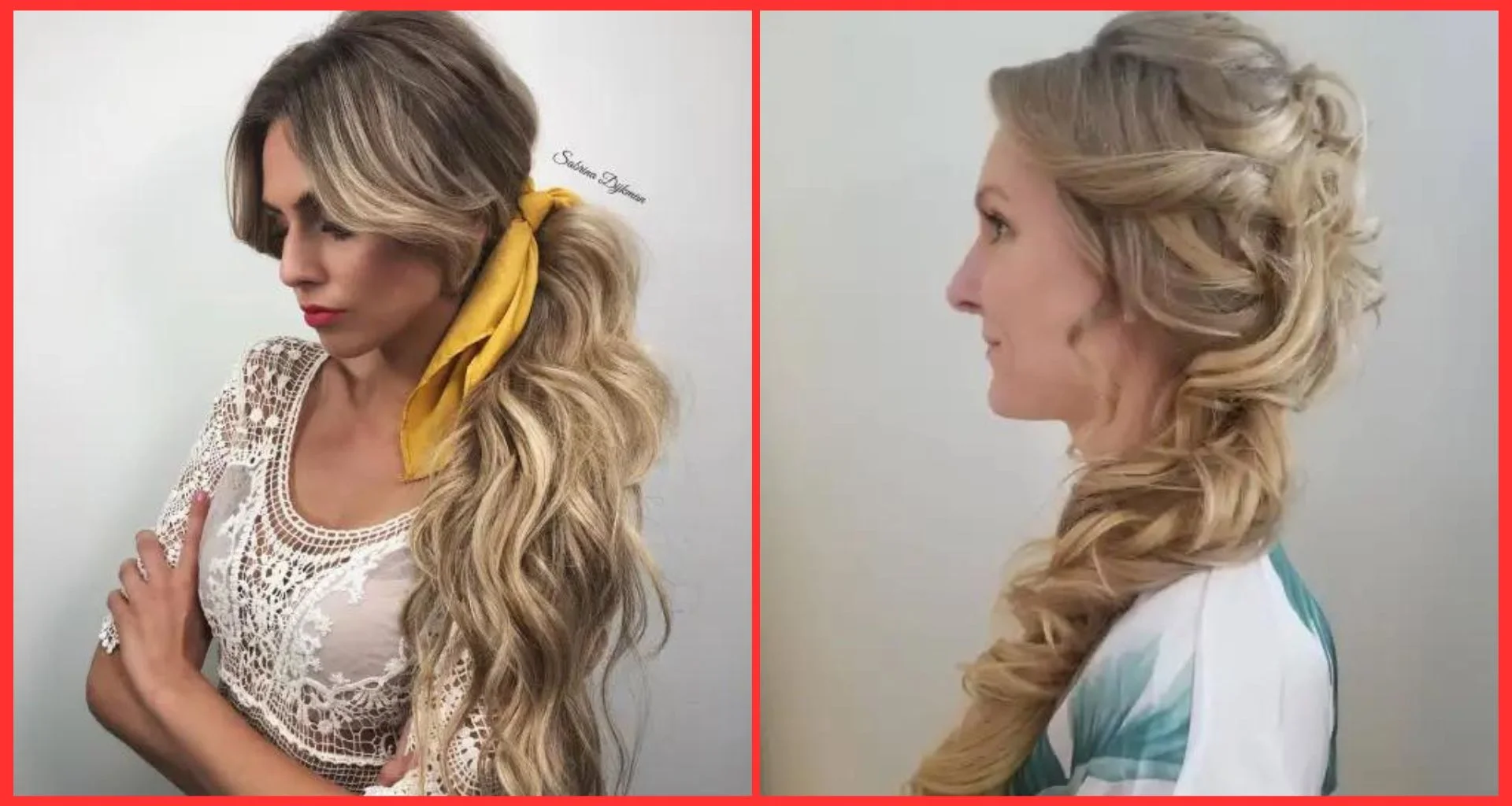 Fancy Side Ponytail