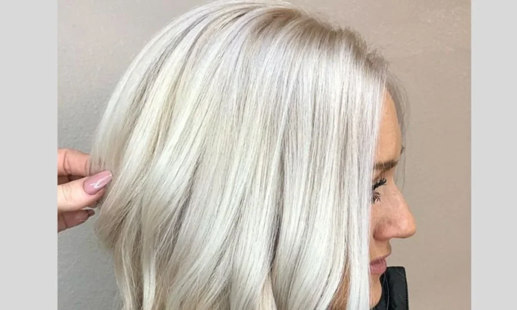  Platinum to Icy Blonde Balayage