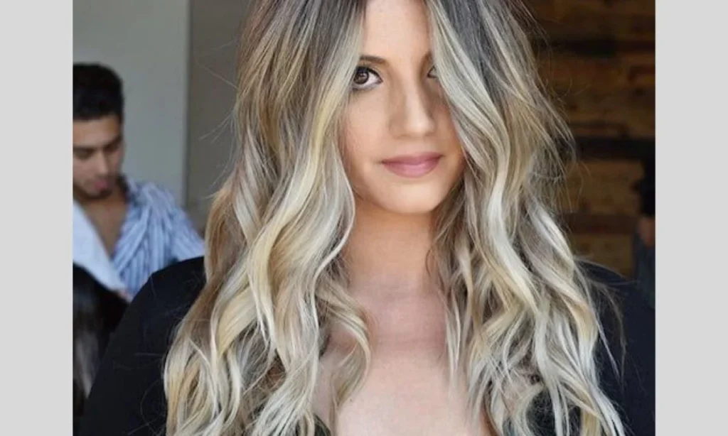 Icy Blonde Balayage for Fair Skin