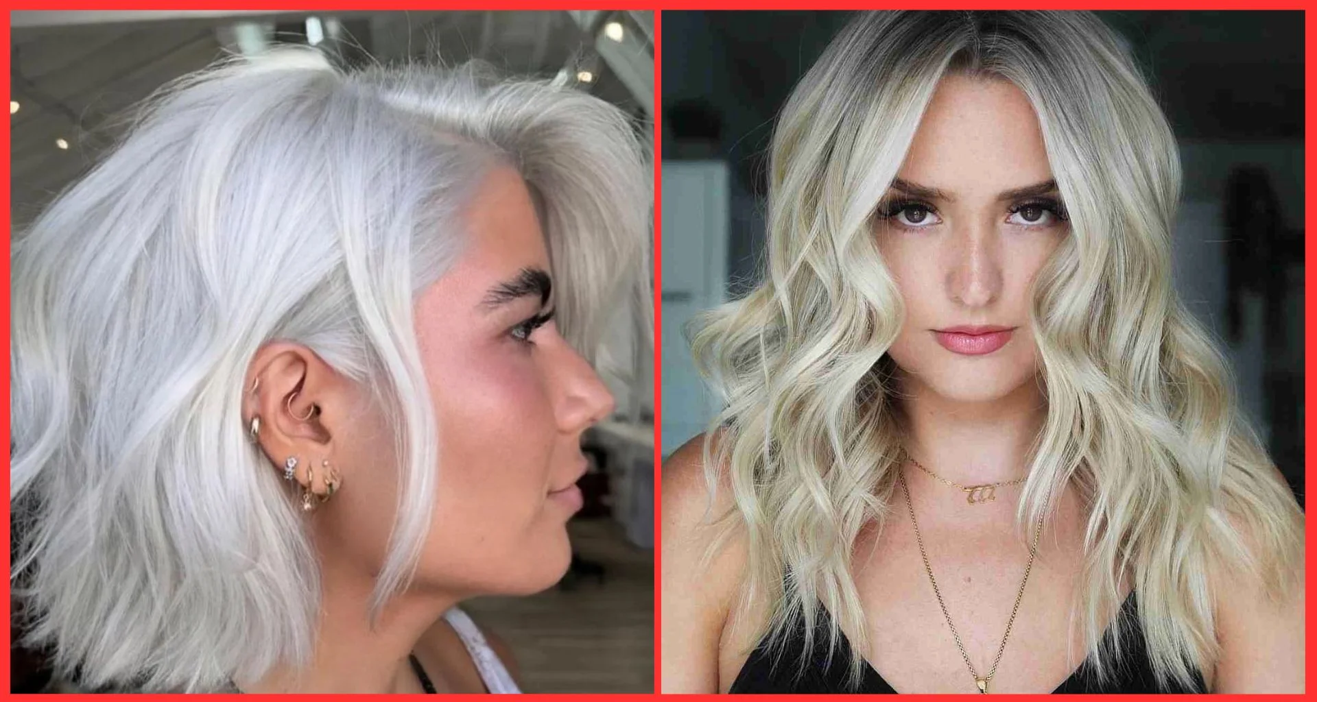 Icy Blonde Balayage for hairstyles