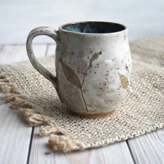  Rustic Stoneware Mugs