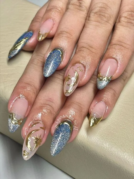 Greek Goddess Nails