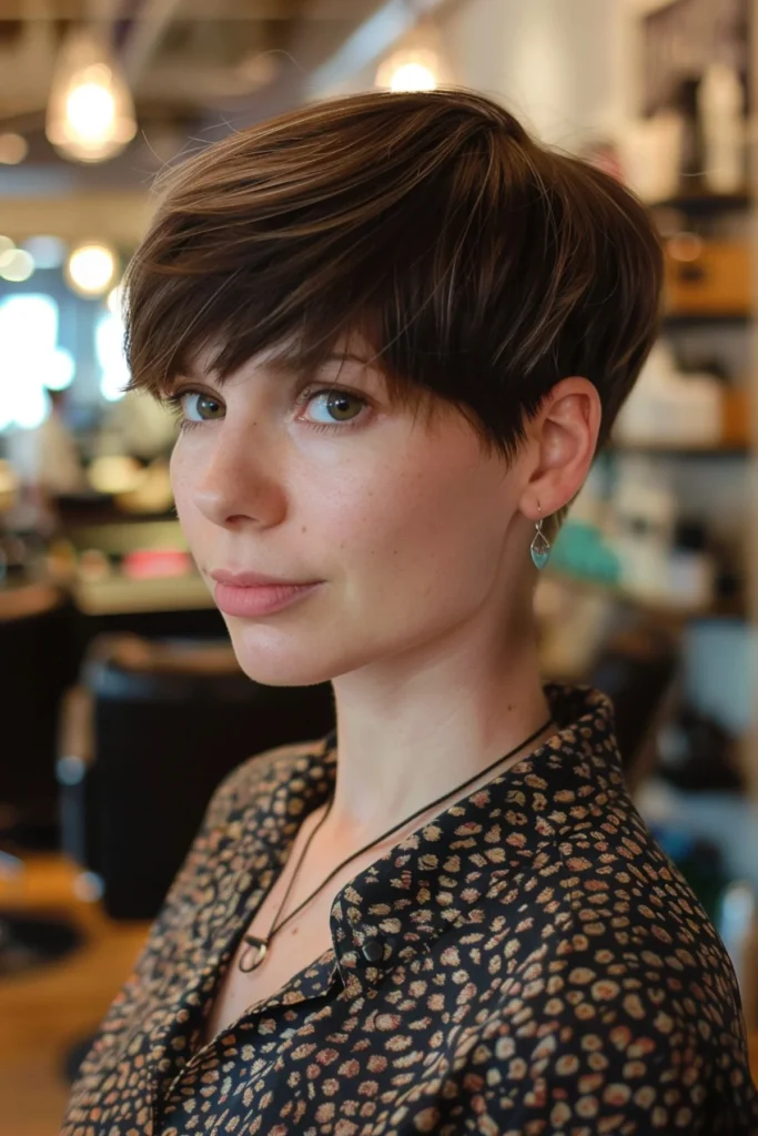 3. Asymmetrical Elegance Bowl Cut