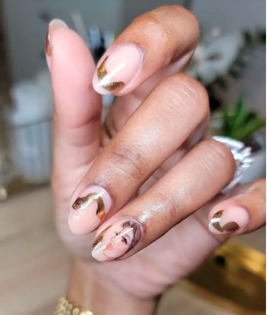 hera greek goddess nails